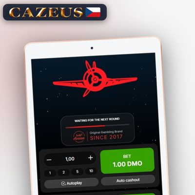 Cazeus Casino Aviator – auto-cashout nastaven na zvolený multiplikátor 2,00x