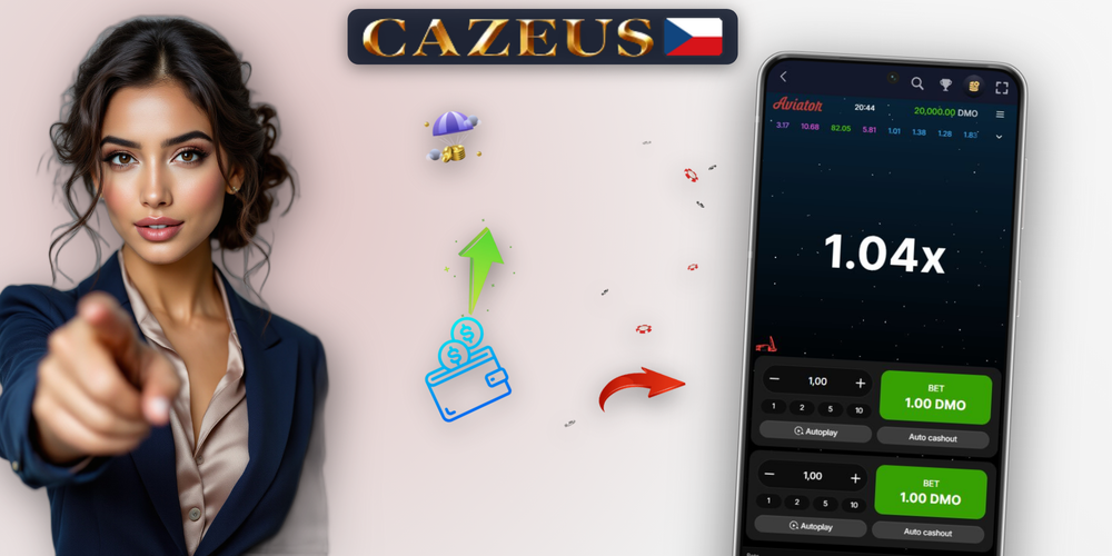 Cazeus Casino Aviator game – aktivní cashout při multiplikátoru 2,47x v průběhu kola