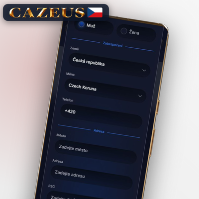 Rychlá registrace v Cazeus Casinu zabere jen několik minut díky e-mailu
