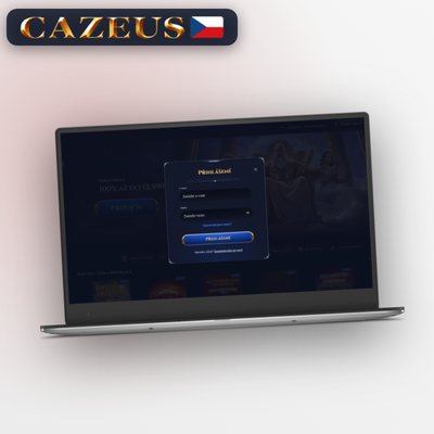 Uvítací bonus Cazeus Casina dostupný po dokončení standardní registrace