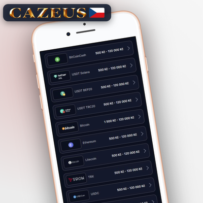 Cazeus Casino výběr přes e-peněženku Skrill nebo Neteller do 24 hodin